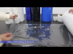 De plastique de feuille mini LLD enveloppe de emballage Rolls en plastique de rétrécissement de bout droit de petit pain de stratification de l'éléphant clair