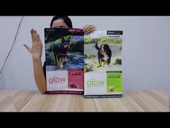 Chien d'arrêt noir Victor Dog Food de Purina de sac de nourriture de griffe supérieure de tirette de soudure à chaud sac de 50 livres