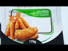 La soudure à chaud faite sur commande fermable se tiennent vers le haut des sacs de empaquetage de soupe à sauces à poche de cornue