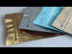 sacs de café zip-lock de papier d'emballage de film de petit pain de Mylar d'emballage de thé de café de 70gm 100gm