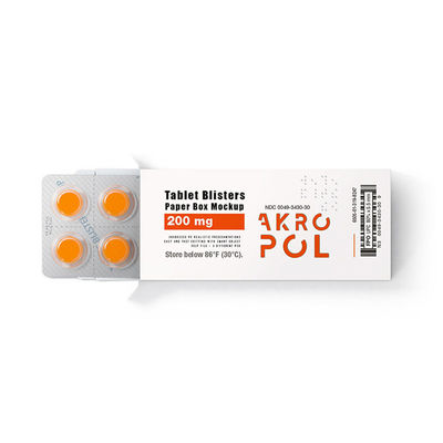 L'emballage médical de estampillage froid de Pharma met en sac le papier d'aluminium de boursouflure de formage à froid