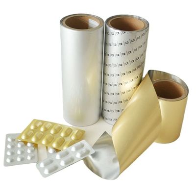 Capsule de rétrécissement empaquetant le papier d'aluminium médical de formage à froid de boursouflure de PVC d'AL d'OPA assortissant PTP