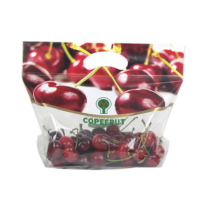 Sacs de empaquetage de conditionnement en plastique de raisins de fruits et légumes de soudure à chaud de PE